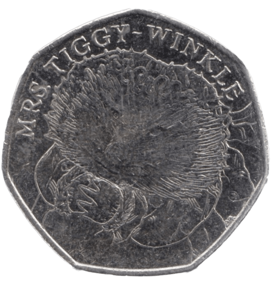 2016 CIRCULATED 50P MISS TIGGYWINKLE BEATRIX POTTER - BEATRIX POTTER 50P - Cambridgeshire Coins