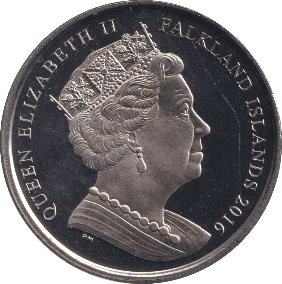 2016 CROWN H.M THE QUEEN - WORLD COINS - Cambridgeshire Coins