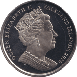 2016 CROWN H.M THE QUEEN - WORLD COINS - Cambridgeshire Coins