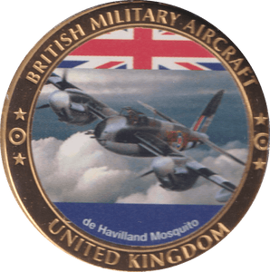2016 DE HAVILLAND MOSQUITO COMMEMORATIVE COIN - WORLD COINS - Cambridgeshire Coins