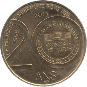 2016 DISNEY LAND RESORT TOKEN PARIS - OTHER TOKENS - Cambridgeshire Coins