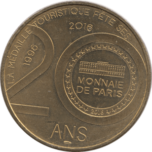 2016 DISNEY LAND RESORT TOKEN PARIS - OTHER TOKENS - Cambridgeshire Coins