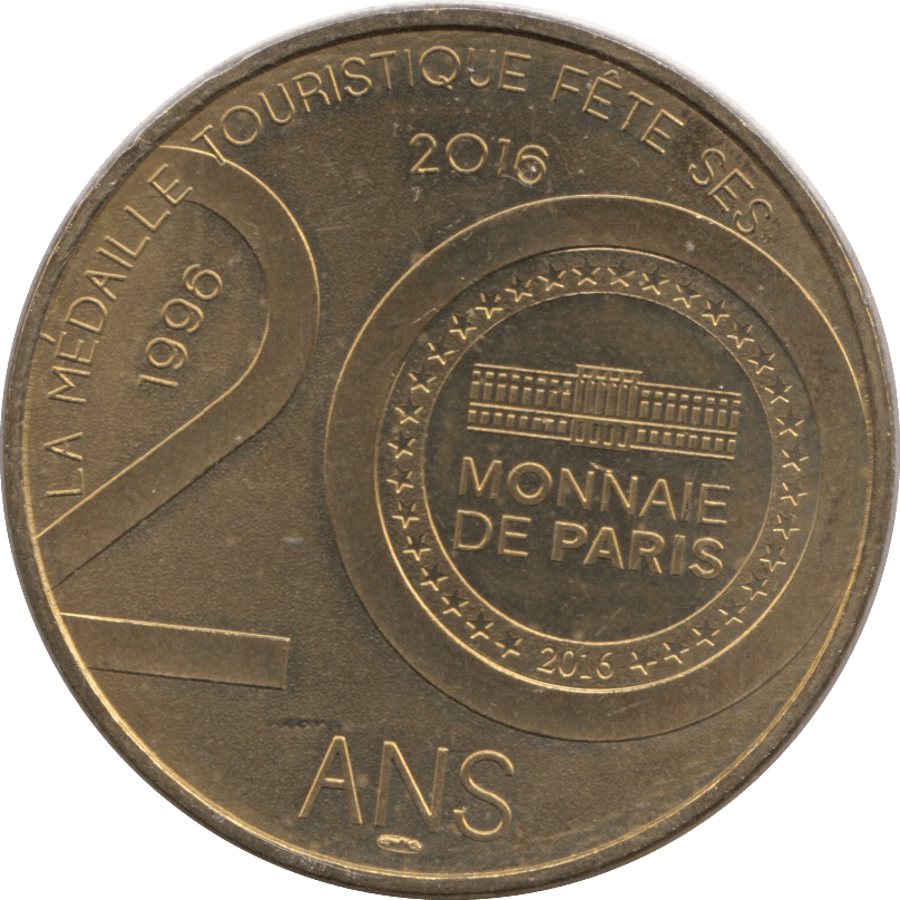 2016 DISNEY LAND RESORT TOKEN PARIS - OTHER TOKENS - Cambridgeshire Coins