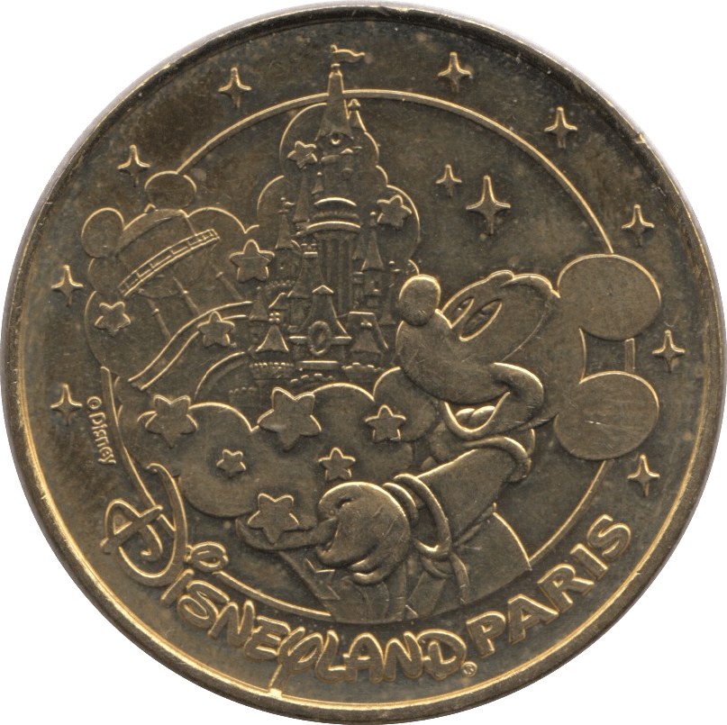 2016 DISNEY LAND RESORT TOKEN PARIS - OTHER TOKENS - Cambridgeshire Coins