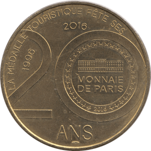 2016 DISNEY LAND RESORT TOKEN PARIS - OTHER TOKENS - Cambridgeshire Coins
