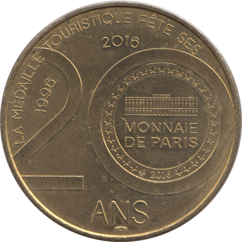 2016 DISNEY LAND RESORT TOKEN PARIS - OTHER TOKENS - Cambridgeshire Coins