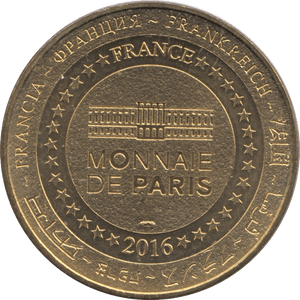 2016 DISNEY LAND RESORT TOKEN PARIS - OTHER TOKENS - Cambridgeshire Coins