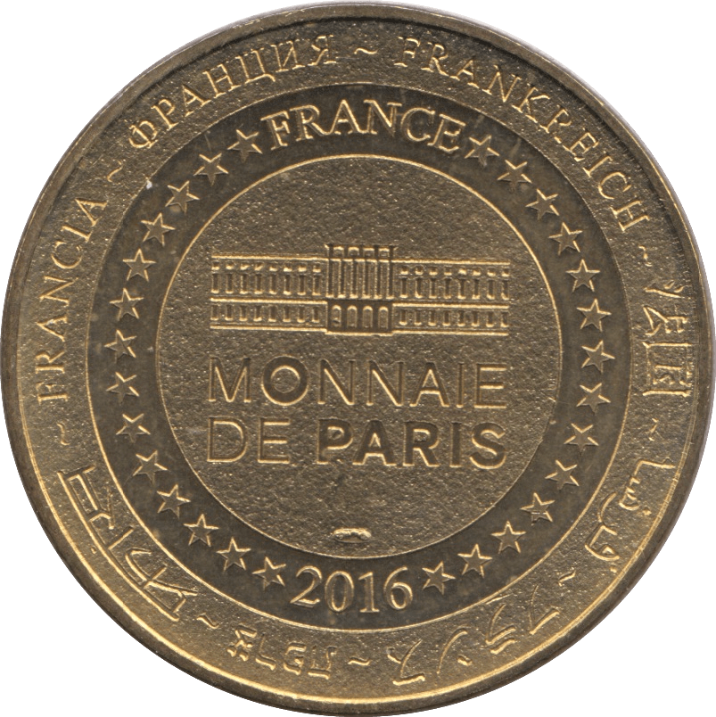 2016 DISNEY LAND RESORT TOKEN PARIS - OTHER TOKENS - Cambridgeshire Coins