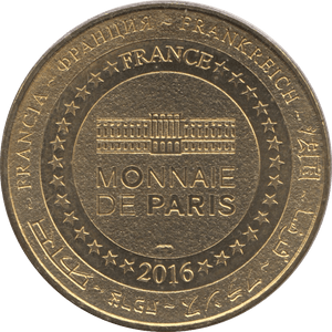 2016 DISNEY LAND RESORT TOKEN PARIS - OTHER TOKENS - Cambridgeshire Coins