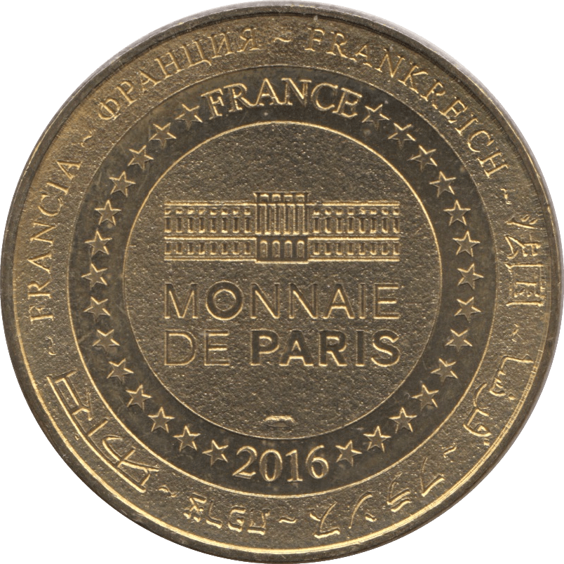 2016 DISNEY LAND RESORT TOKEN PARIS - OTHER TOKENS - Cambridgeshire Coins