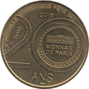 2016 DISNEY LAND RESORT TOKEN PARIS - OTHER TOKENS - Cambridgeshire Coins