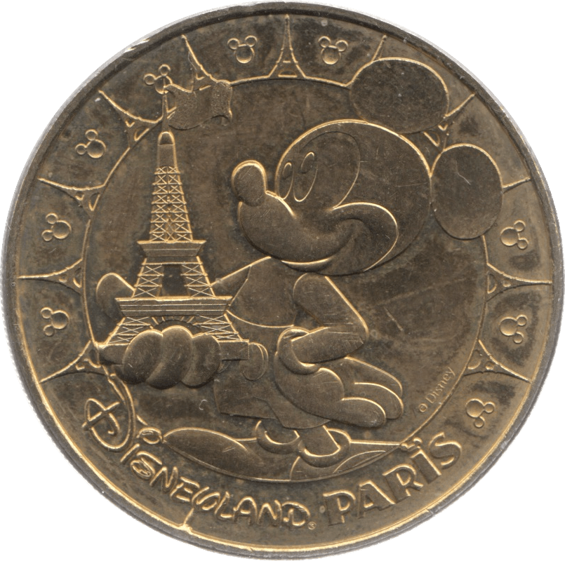 2016 DISNEY LAND RESORT TOKEN PARIS - OTHER TOKENS - Cambridgeshire Coins