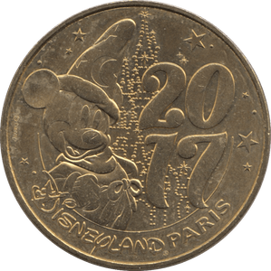 2016 DISNEY LAND RESORT TOKEN PARIS - OTHER TOKENS - Cambridgeshire Coins