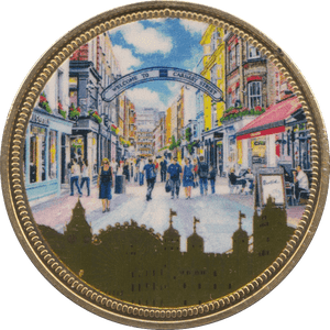 2016 FAMOUS LANDMARKS OF LONDON CARNABY STREET - WORLD COINS - Cambridgeshire Coins