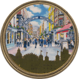 2016 FAMOUS LANDMARKS OF LONDON CARNABY STREET - WORLD COINS - Cambridgeshire Coins