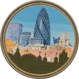 2016 FAMOUS LANDMARKS OF LONDON GHERKIN - WORLD COINS - Cambridgeshire Coins