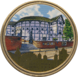 2016 FAMOUS LANDMARKS OF LONDON SHAKESPEARE'S GLOBE - WORLD COINS - Cambridgeshire Coins