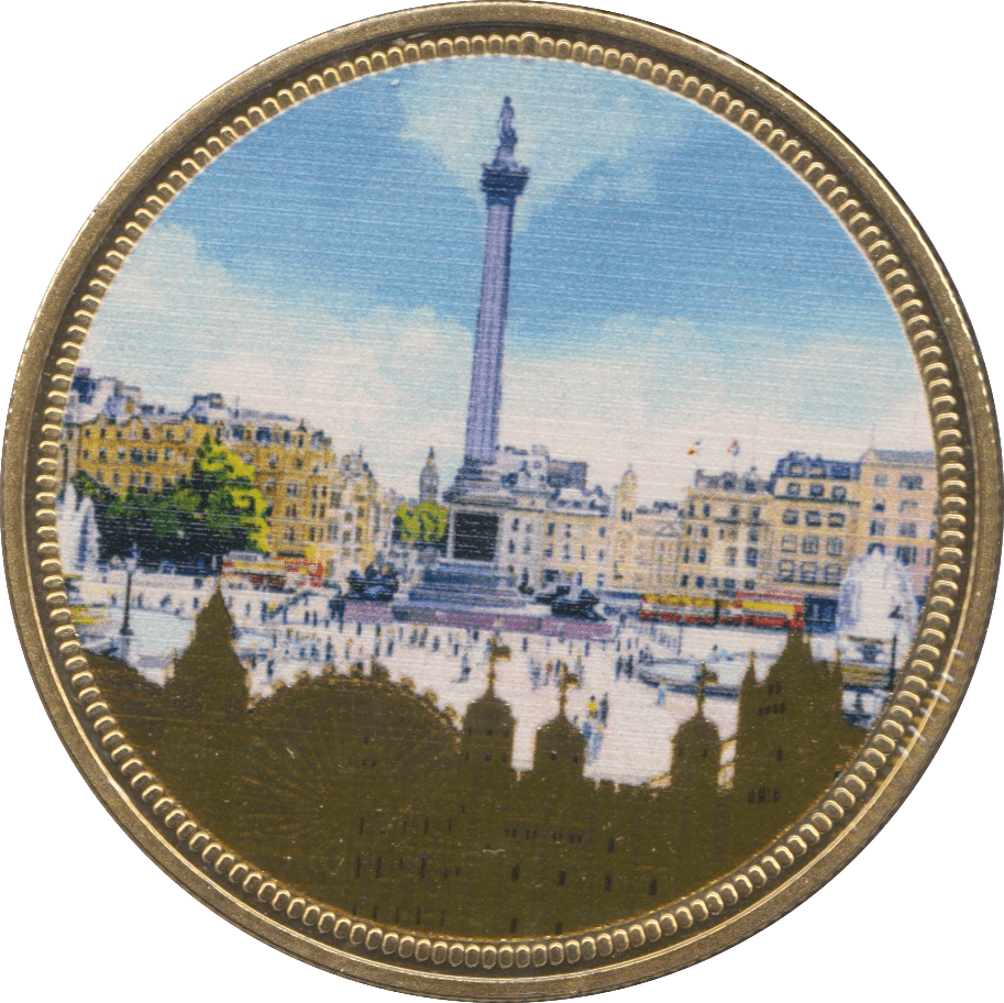 2016 FAMOUS LANDMARKS OF LONDON TRAFALGAR SQUARE - WORLD COINS - Cambridgeshire Coins