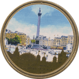 2016 FAMOUS LANDMARKS OF LONDON TRAFALGAR SQUARE - WORLD COINS - Cambridgeshire Coins