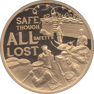 2016 FIFTY PENCE BAILIWICK OF GUERNSEY SAFE THOUGH ALL SAFETY'S LOST - WORLD COINS - Cambridgeshire Coins
