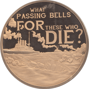 2016 FIFTY PENCE BAILIWICK OF JERSEY WHAT PASSING BELLS FOR THESE WHO DIE - WORLD COINS - Cambridgeshire Coins