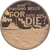 2016 FIFTY PENCE BAILIWICK OF JERSEY WHAT PASSING BELLS FOR THESE WHO DIE - WORLD COINS - Cambridgeshire Coins
