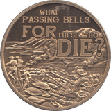 2016 FIFTY PENCE BAILIWICK OF JERSEY WHAT PASSING BELLS FOR THESE WHO DIE - WORLD COINS - Cambridgeshire Coins