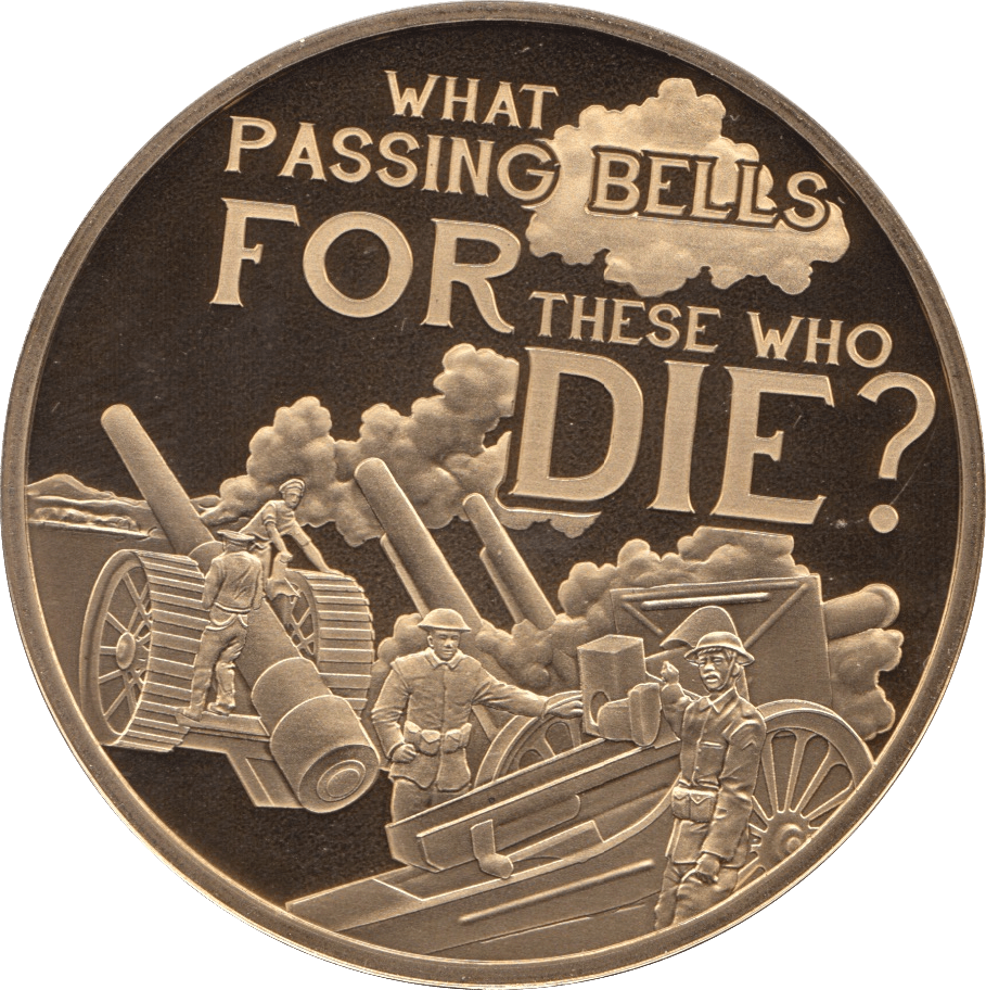 2016 FIFTY PENCE BU BAILIWICK OF JERSEY WHAT PASSING BELLS FOR THESE WHO DIE - WORLD COINS - Cambridgeshire Coins