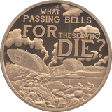 2016 FIFTY PENCE PROOF BAILIWICK OF JERSEY WHAT PASSING BELLS FOR THESE WHO DIE - WORLD COINS - Cambridgeshire Coins