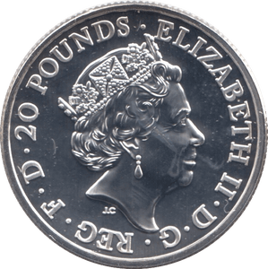 2016 FINE SILVER NATIVITY £20 COIN - WORLD COINS - Cambridgeshire Coins