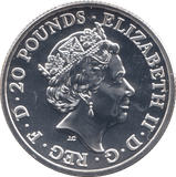 2016 FINE SILVER NATIVITY £20 COIN - WORLD COINS - Cambridgeshire Coins