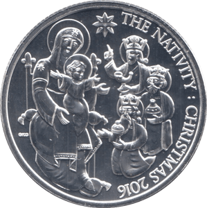 2016 FINE SILVER NATIVITY £20 COIN - WORLD COINS - Cambridgeshire Coins