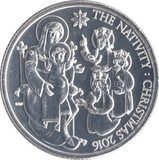 2016 FINE SILVER NATIVITY £20 COIN - WORLD COINS - Cambridgeshire Coins