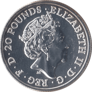 2016 FINE SILVER NATIVITY £20 COIN - WORLD COINS - Cambridgeshire Coins