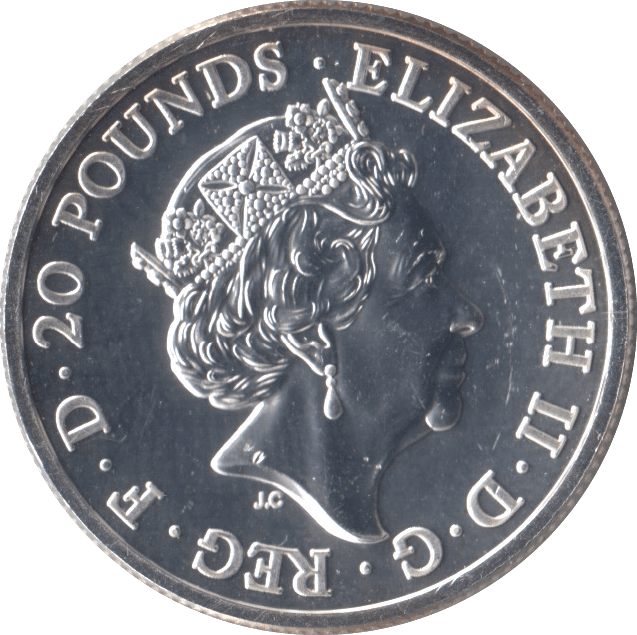 2016 FINE SILVER NATIVITY £20 COIN - WORLD COINS - Cambridgeshire Coins