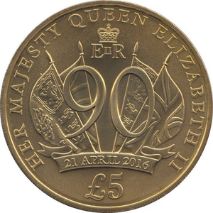 2016 FIVE POUNDS BAILIWICK OF JERSEY - WORLD COINS - Cambridgeshire Coins
