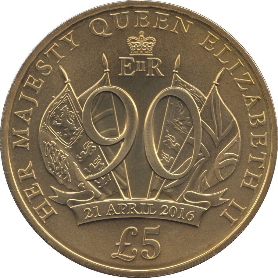 2016 FIVE POUNDS BAILIWICK OF JERSEY - WORLD COINS - Cambridgeshire Coins