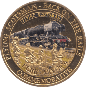 2016 FLYING SCOTSMAN - WORLD COINS - Cambridgeshire Coins