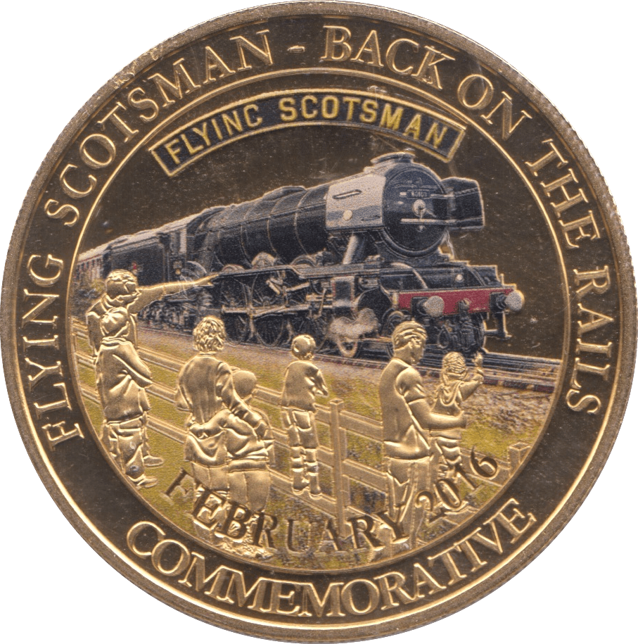 2016 FLYING SCOTSMAN - WORLD COINS - Cambridgeshire Coins