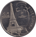 2016 FRANCE EUROS CUP MEDALLION - WORLD COINS - Cambridgeshire Coins