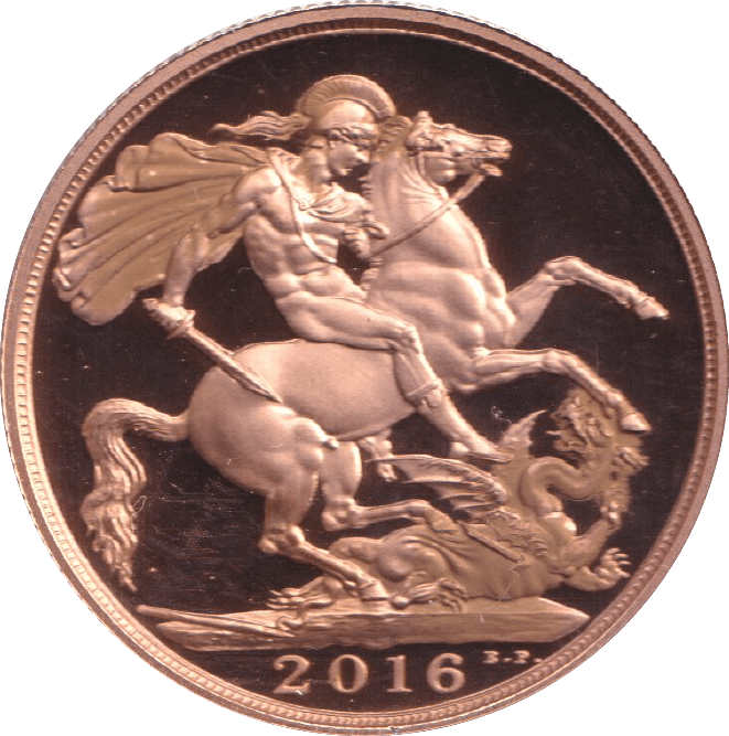 2016 GOLD DOUBLE SOVEREIGN ( PROOF ) - DOUBLE SOVEREIGN - Cambridgeshire Coins