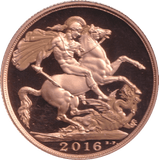 2016 GOLD DOUBLE SOVEREIGN ( PROOF ) - DOUBLE SOVEREIGN - Cambridgeshire Coins
