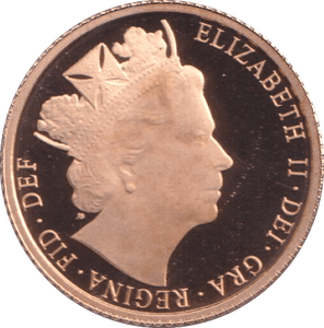 2016 GOLD HALF SOVEREIGN ( PROOF ) - HALF SOVEREIGN - Cambridgeshire Coins