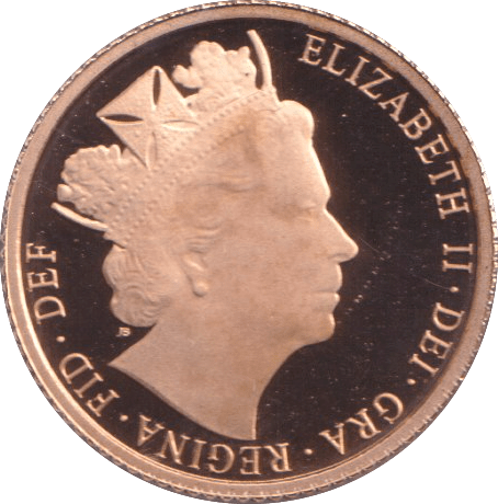 2016 GOLD HALF SOVEREIGN ( PROOF ) - HALF SOVEREIGN - Cambridgeshire Coins