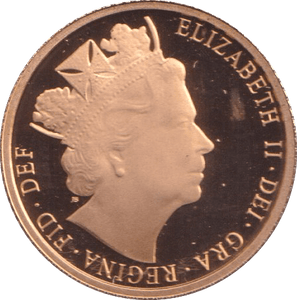 2016 GOLD HALF SOVEREIGN ( PROOF ) - HALF SOVEREIGN - Cambridgeshire Coins