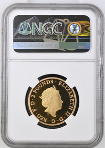 2016 GOLD PROOF £2 THE ARMY WWI CENTENARY PF 70 ULTRA CAMEO - NGC GOLD £2 - Cambridgeshire Coins