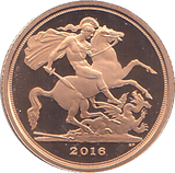 2016 GOLD QUARTER SOVEREIGN ( PROOF ) - QUARTER SOVEREIGN - Cambridgeshire Coins