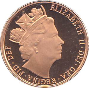 2016 GOLD QUARTER SOVEREIGN ( PROOF ) - QUARTER SOVEREIGN - Cambridgeshire Coins