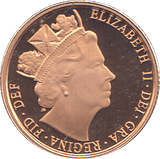 2016 GOLD QUARTER SOVEREIGN ( PROOF ) - QUARTER SOVEREIGN - Cambridgeshire Coins