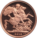 2016 GOLD SOVEREIGN ( PROOF ) - SOVEREIGN - Cambridgeshire Coins